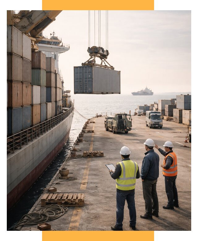 Морские перевозки грузов по миру от 46517 р. | СетСервис-Жлр