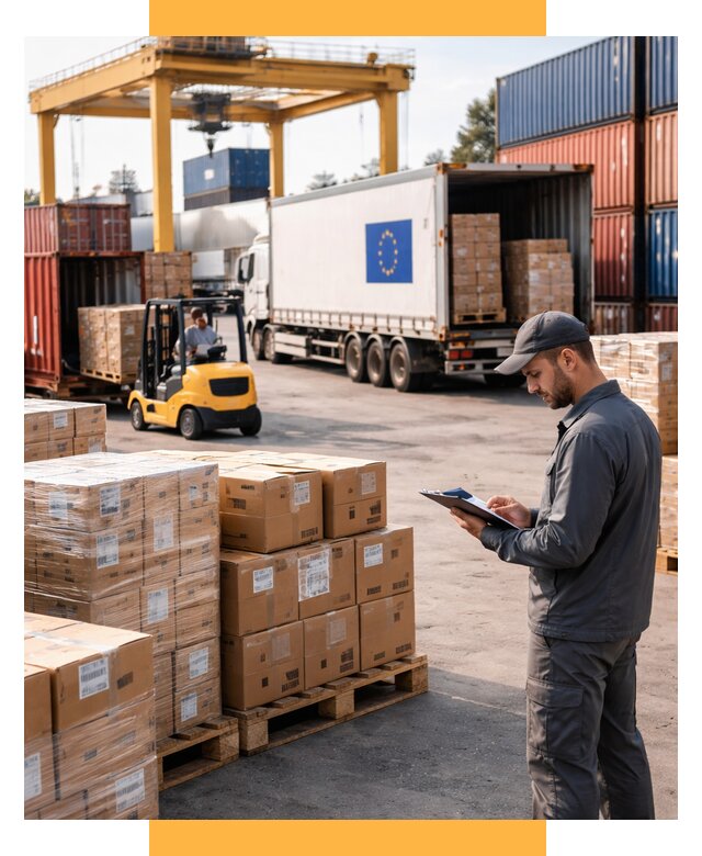 Доставка грузов из Европы от 12404 р., логистика СетСервис-Жлр