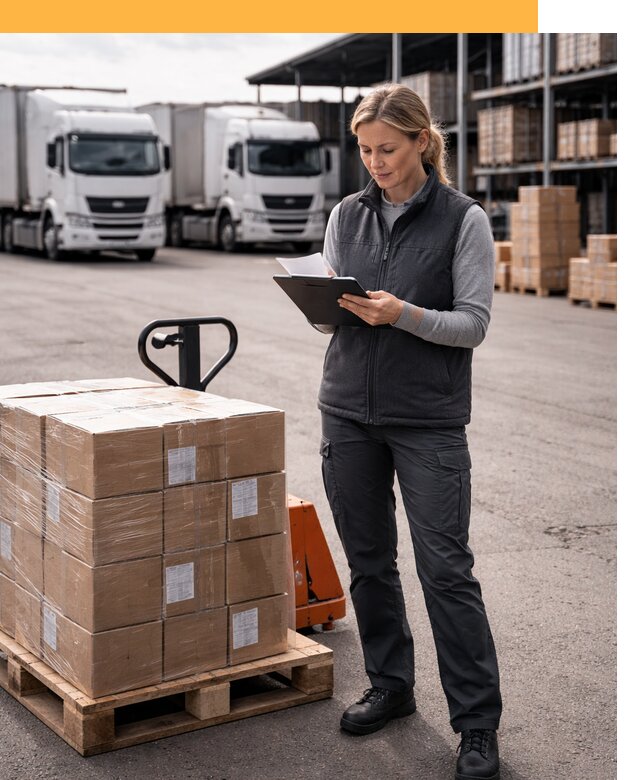 Доставка грузов из Европы к дверям клиента от 12404 руб