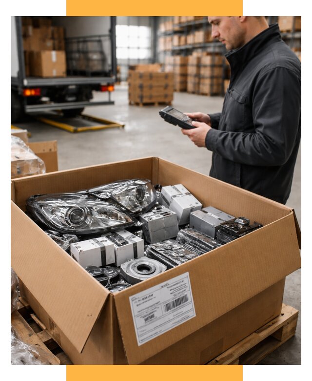 Доставка автозапчастей из Европы под ключ от 12921 р. | СетСервис-Жлр