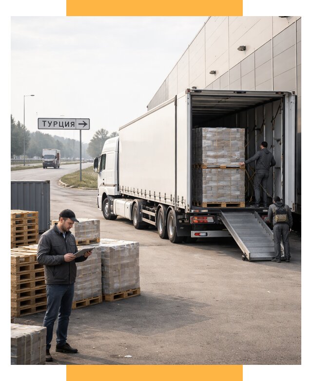 Автоперевозки и доставка фурой из Турции от 124044 р. | СетСервис-Жлр