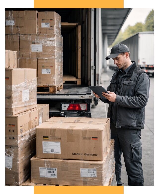 Доставка грузов из Германии от 46517 р. быстро - СетСервис-Жлр