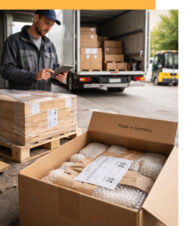Доставка грузов из Германии от 46517 руб с таможенным оформлением