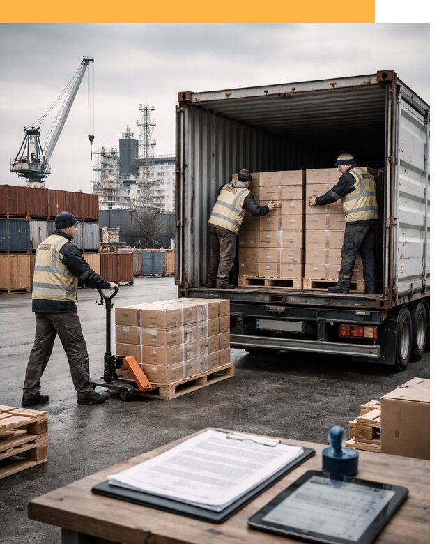 Доставка грузов из Латвии от 25843 руб, морская, авто, авиа