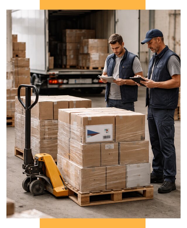 Доставка грузов из Чехии в Россию от 36180 р. | СетСервис-Жлр