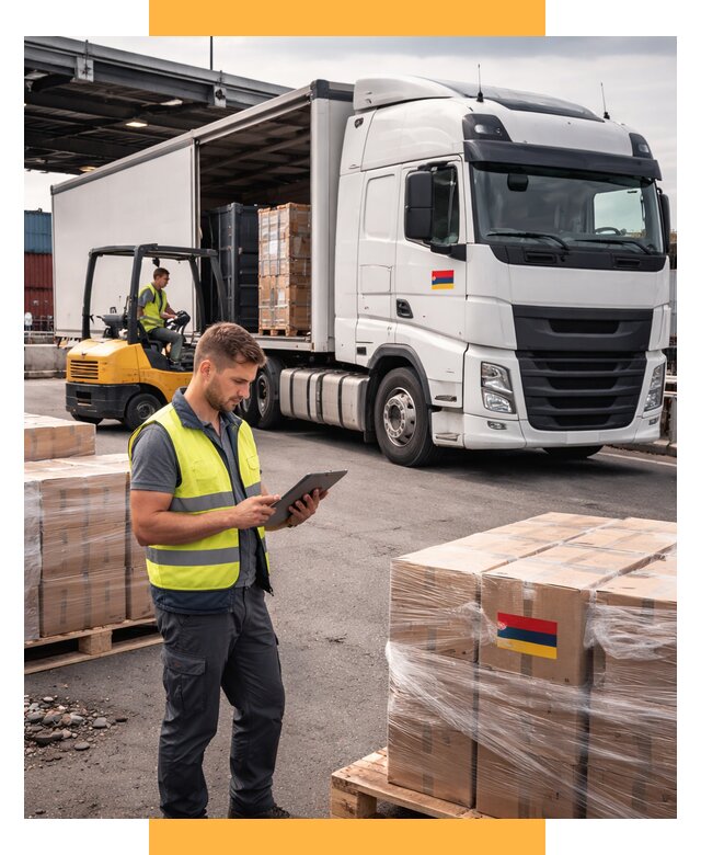 Автоперевозки из Армении от 98202 р. — услуги СетСервис-Жлр