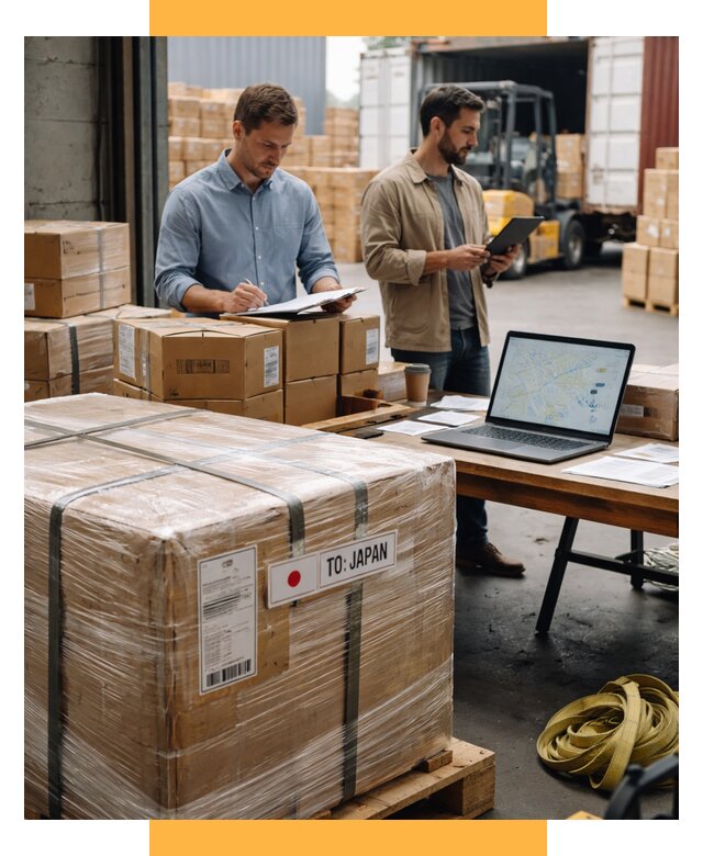 Доставка грузов в Японию от 25843 р., логистика СетСервис-Жлр