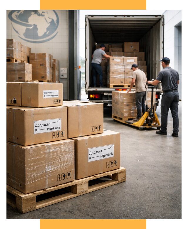 Доставка грузов в Израиль и экспорт от 46517 р. СетСервис-Жлр
