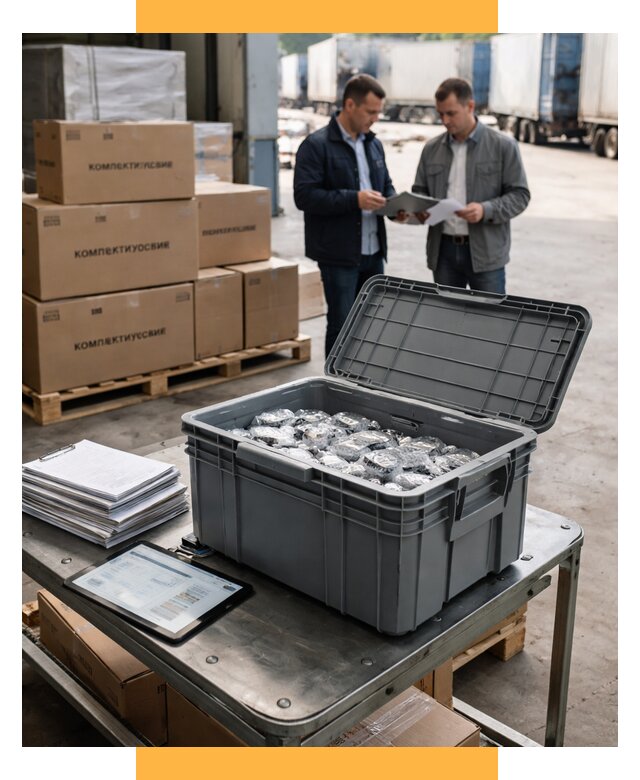 Перевозка комплектующих из Китая от 6719 р. | СетСервис-Жлр