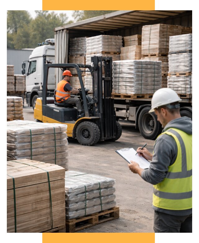 Перевозка строительных материалов от 5685 р. | СетСервис-Жлр