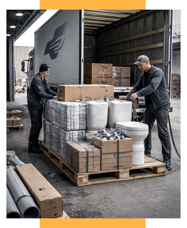 Перевозка сантехники под ключ от 1861 р. | СетСервис-Жлр