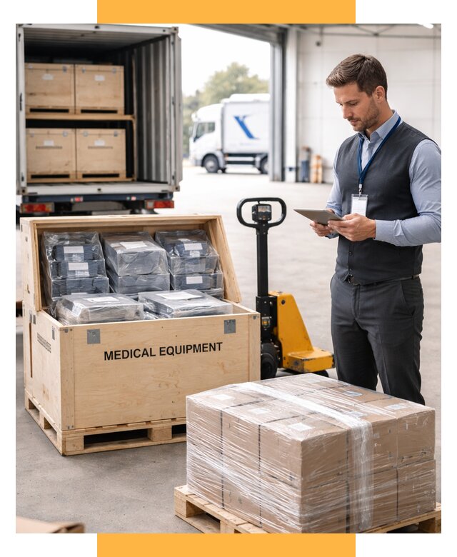 Перевозка медицинского оборудования от 15506 р. в СетСервис-Жлр