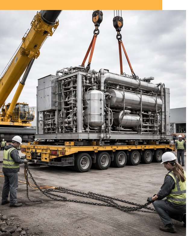 Перевозка тяжеловесных грузов по миру от 155055 руб