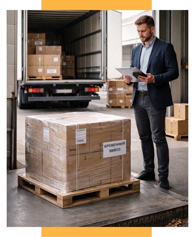 Временный вывоз товаров под ключ от 8270 р. | СетСервис-Жлр