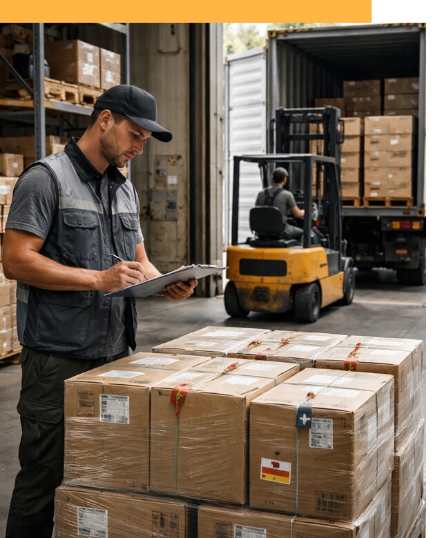 Реэкспорт товаров с таможенным оформлением и доставкой от 12404