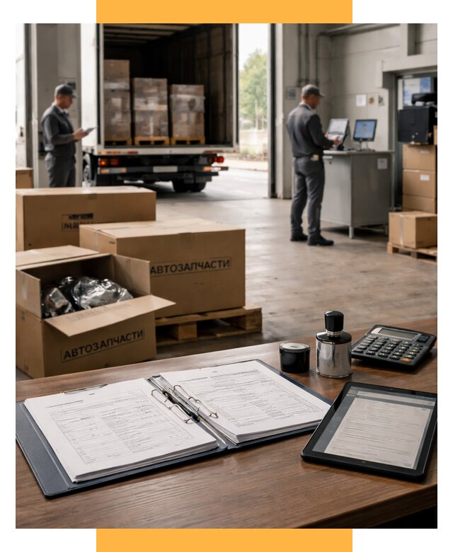 Таможенное оформление автозапчастей под ключ от 8786 р., СетСервис-Жлр