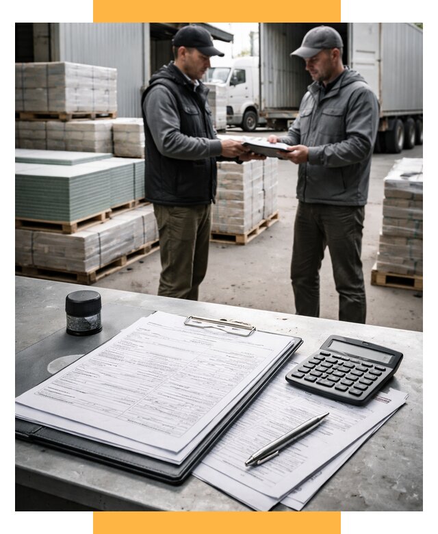 Таможенное оформление стройматериалов от 8786 р. | СетСервис-Жлр